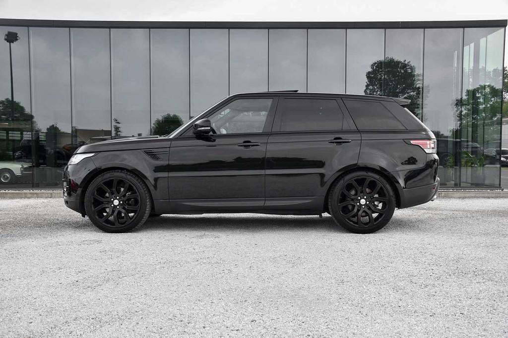 Land Rover Range Rover Sport 3.0 TDV6 HSE 22'Alu Pano Black, Auto's, Automaat, Gebruikt, 2993 cc, Zwart