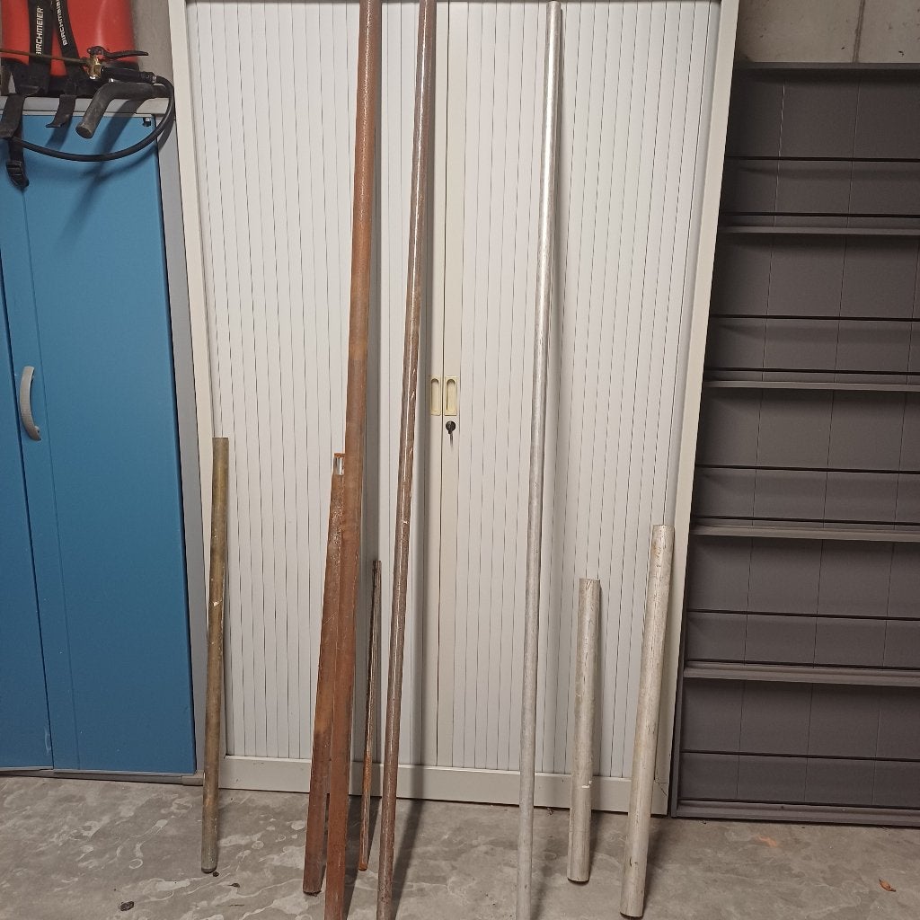 Assestaal, messing staaf, Aluminium staaf., Doe-het-zelf en Bouw, Draaibanken, Ophalen