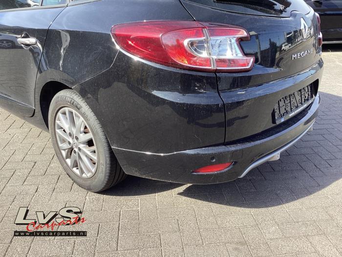 Achterbumper van een Renault Megane (019), Auto-onderdelen, Gebruikt, -, Renault, -