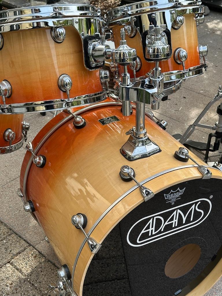 Adams 8000 Maple Drumstel – Professionele kit in topstaat, Musique & Instruments, Batteries & Percussions, Comme neuf, Autres marques