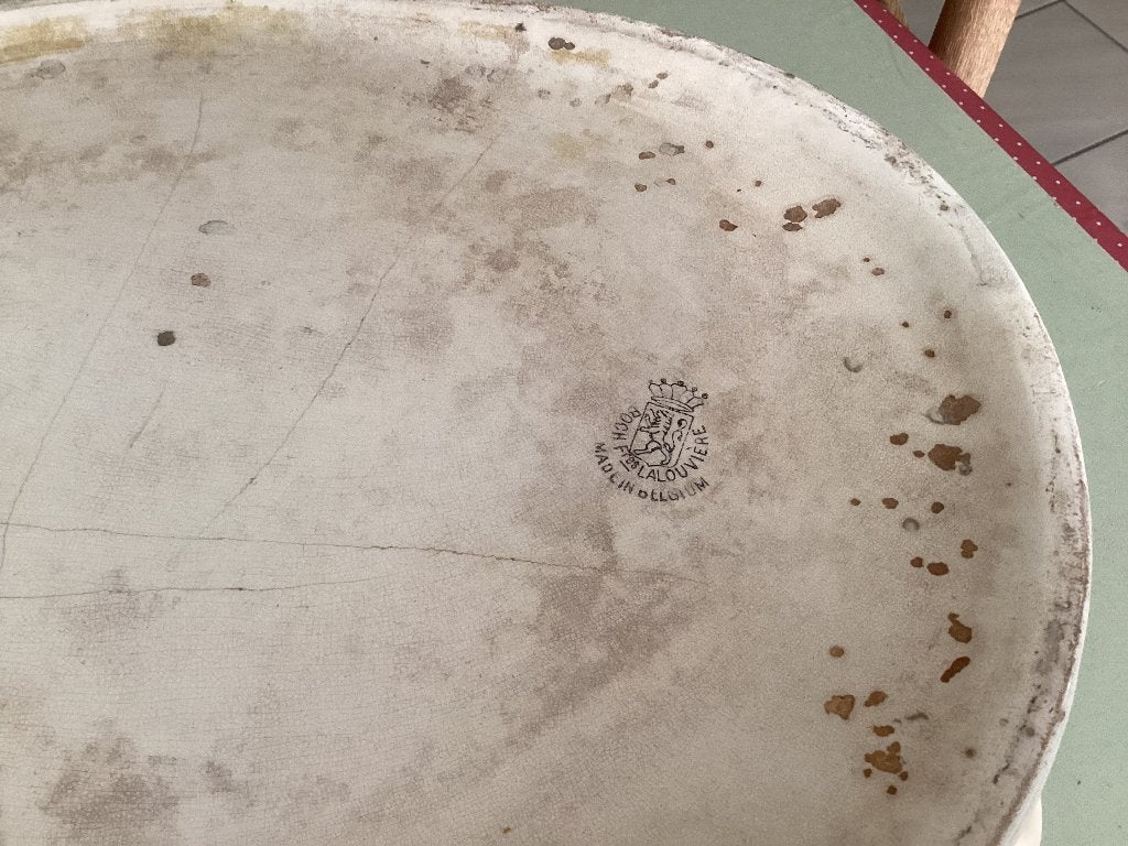 Witte porseleinen pot, Huis en Inrichting, Ophalen