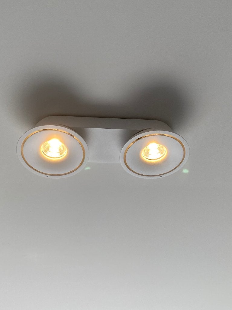 Delta Light Tweeter Designspots complete set (9 lichtpunten), Maison & Meubles, Transformateur inclus, GU10, Comme neuf, Enlèvement