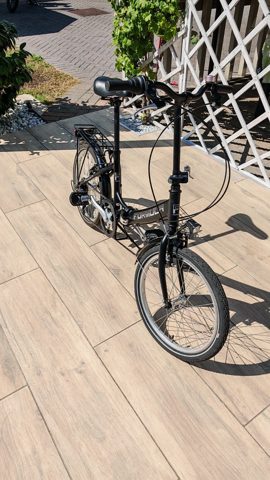 Vélo pliant Formula, Enlèvement, Vitesses