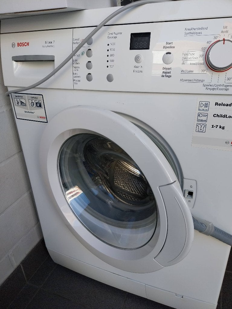 Wasmachine Bosch, Elektronische apparatuur, 6 tot 8 kg, Ophalen, Gebruikt, 85 tot 90 cm