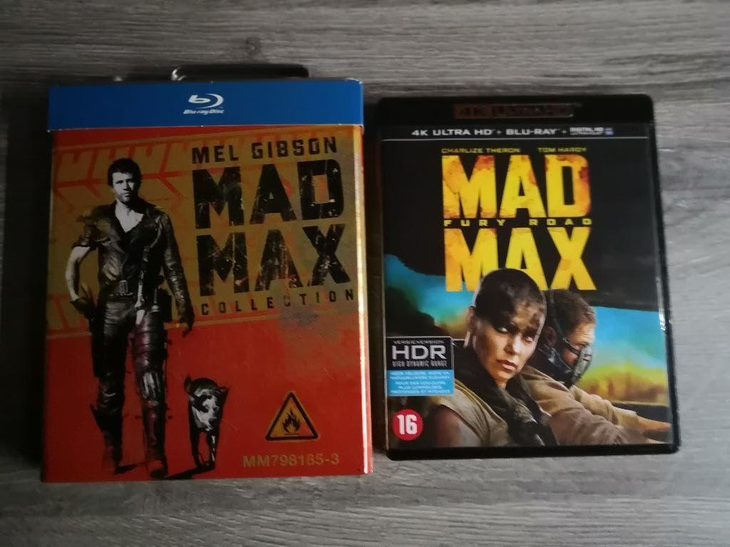 Mad Max blu-rays uit te kiezen, Enlèvement ou Envoi