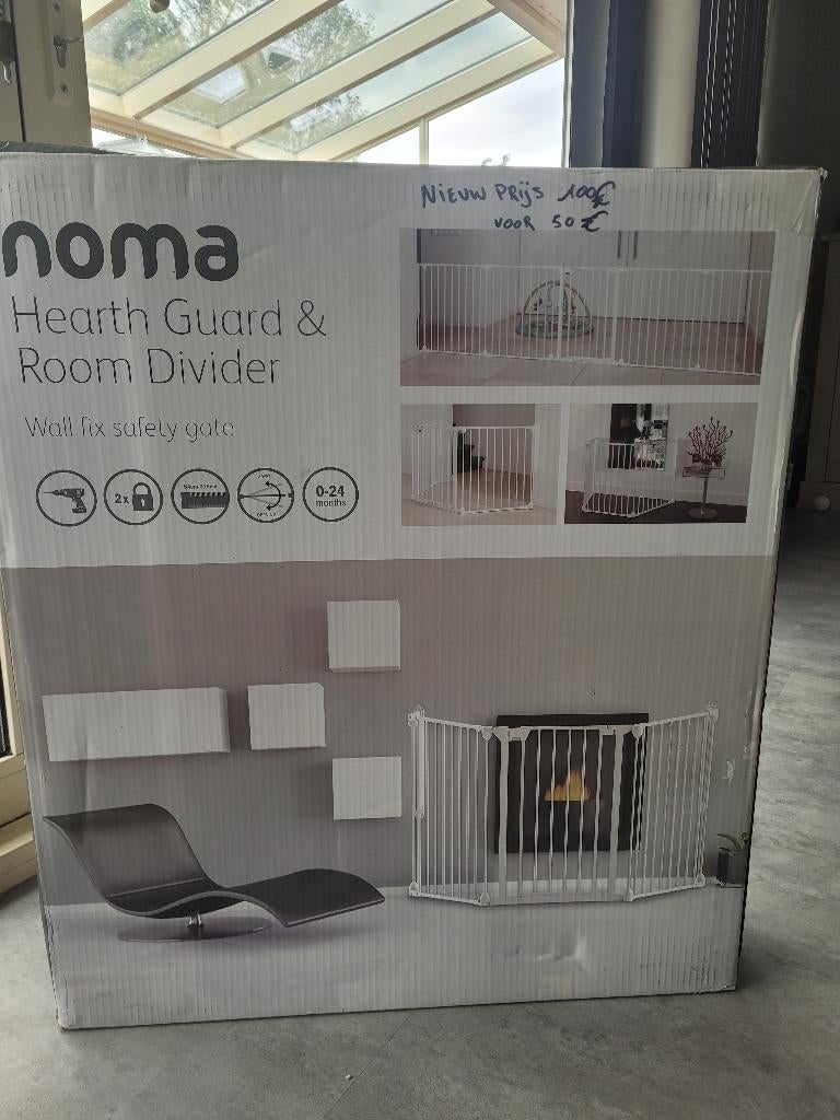 NOMA hearth guard & room divider. Veiligheids hekje., Ophalen, Overige typen, Zo goed als nieuw, 115 cm of meer