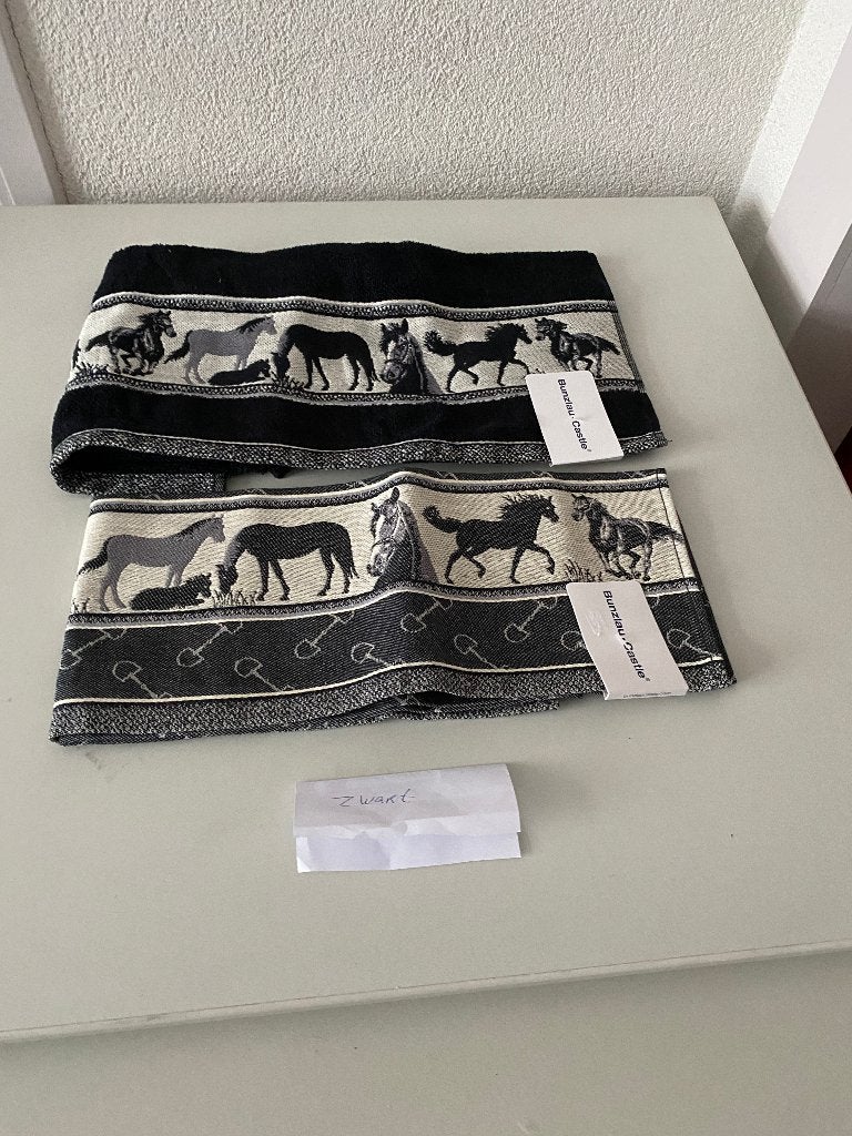 Keukentextielsets Paarden Bunzlau Castle, Katoen, Overige kleuren, Overige typen, Nieuw