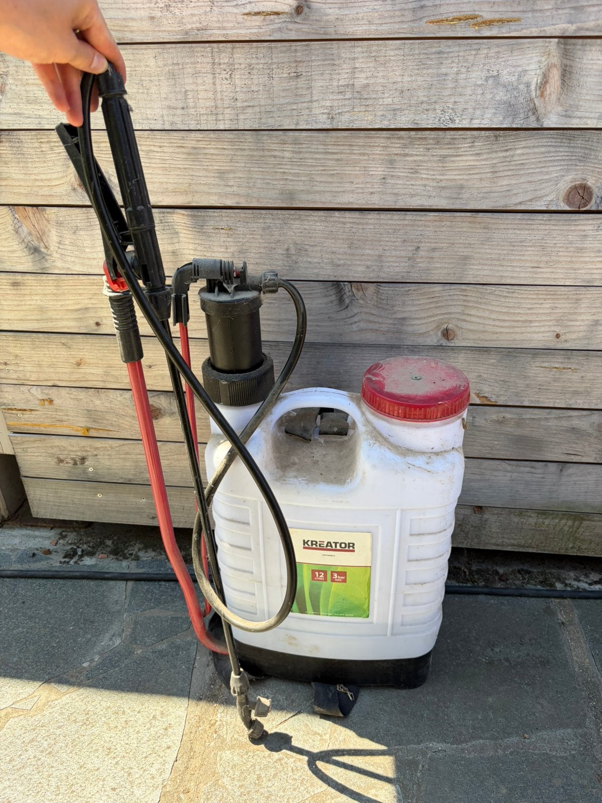 KREATOR Rugspuit 12L, Tuin en Terras, Ophalen, Gebruikt, Overige typen