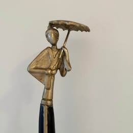 Beeld met gouden accenten, Antiek en Kunst, Kunst | Beelden en Houtsnijwerken, Ophalen, Azië, Beeld, 50 - 100 cm