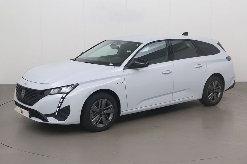 Peugeot 308 SW 1.2 Turbo Style S&S 136 AT, Auto's, Gebruikt, 1199 cc, Wit, Bedrijf