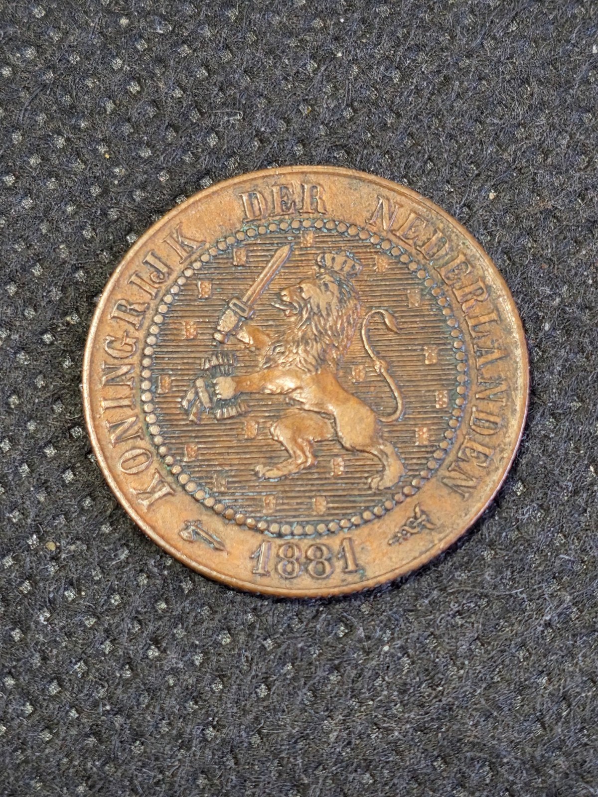 2 1/2 cent 1881 Nederland, Postzegels en Munten, Munten | Nederland, Ophalen of Verzenden