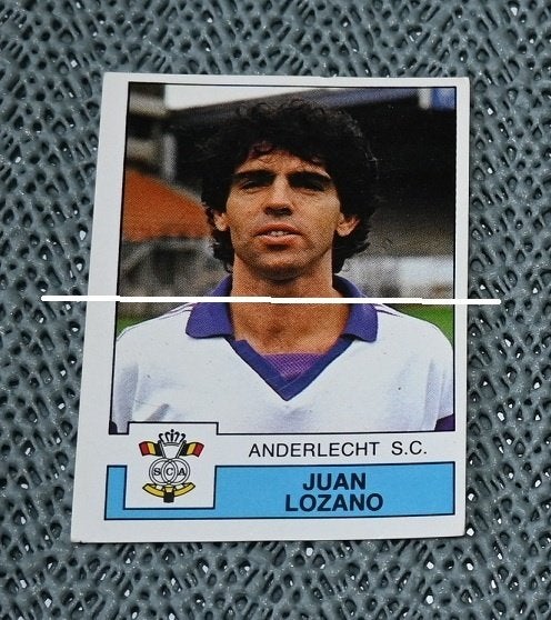 Panini Football 88 RSC Anderlecht/Juan Lozano, Collections, Envoi, Utilisé, Affiche, Image ou Autocollant