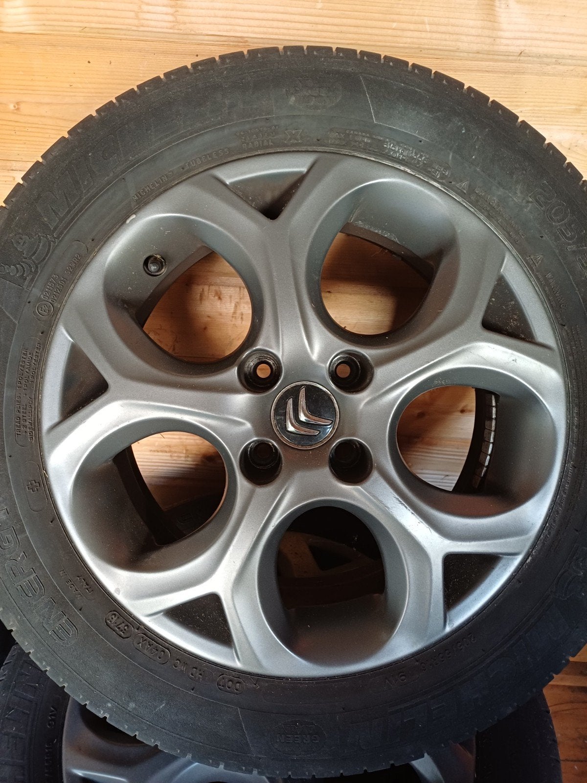 a vendre 4 jantes Citroën 205/55R16, Autos : Pièces & Accessoires, Pneus et Jantes, 16 pouces, Véhicule de tourisme, 205 mm