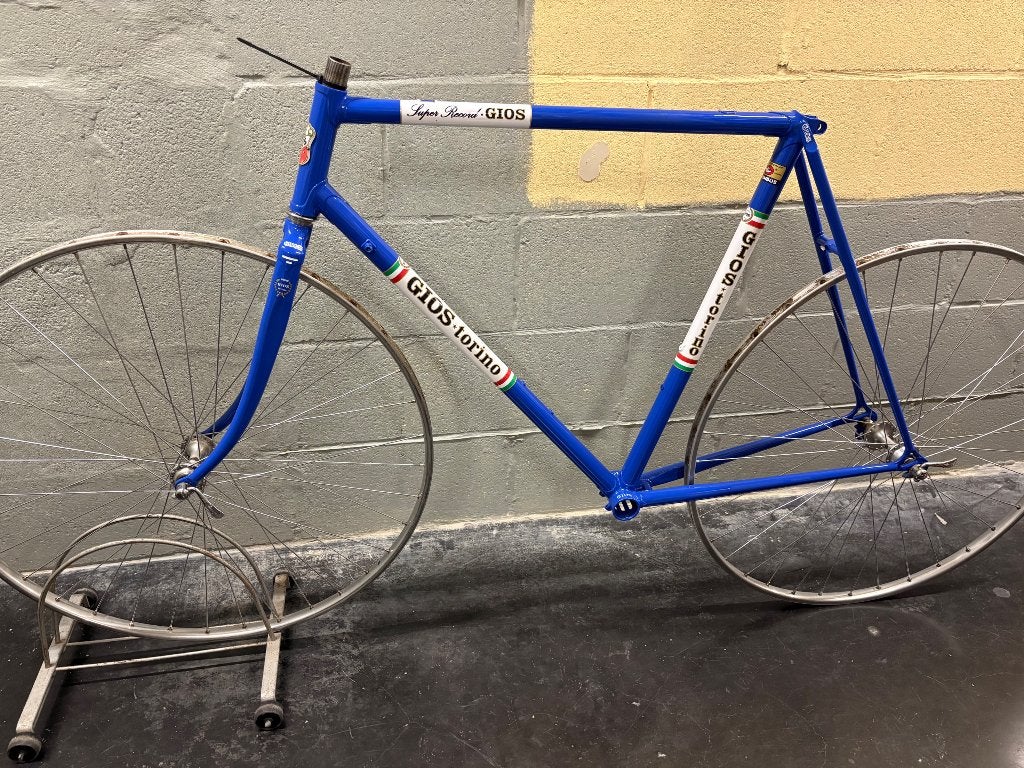 Retro gios torino frame, Ophalen, 28 inch, Staal, Velgrem