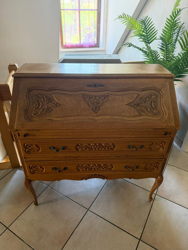Secretaire Louis 15 en chene, Enlèvement, Utilisé, Louis 15