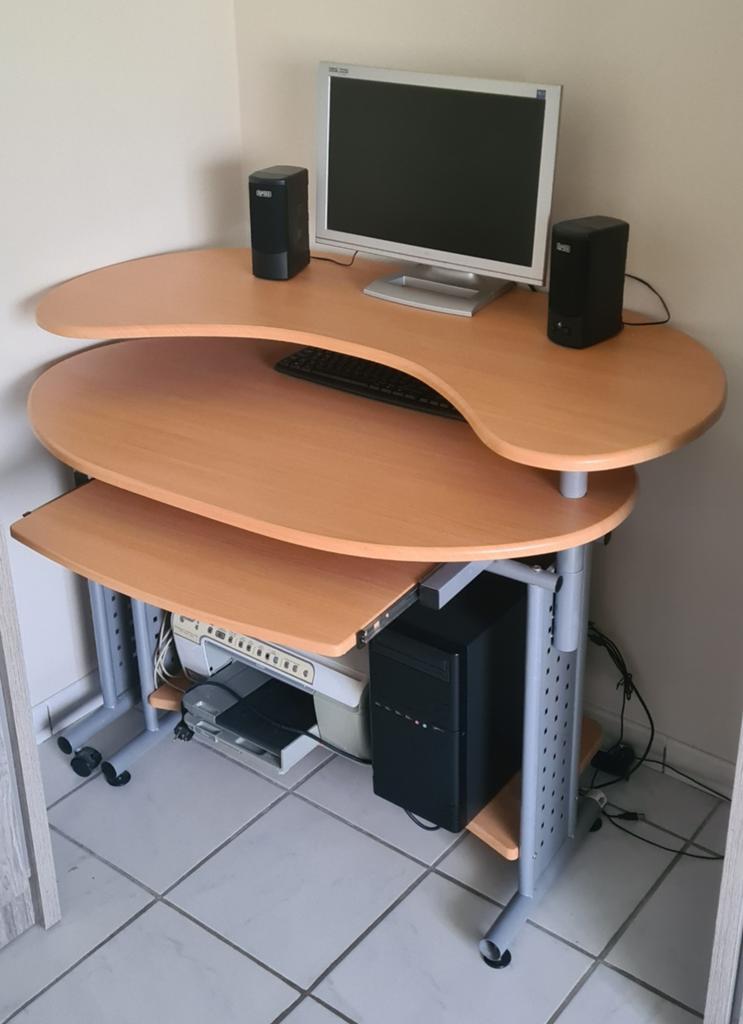 Bureau - Bureau d'ordinateur - Table d'ordinateur, Maison & Meubles, Enlèvement, Bureau d'ordinateur