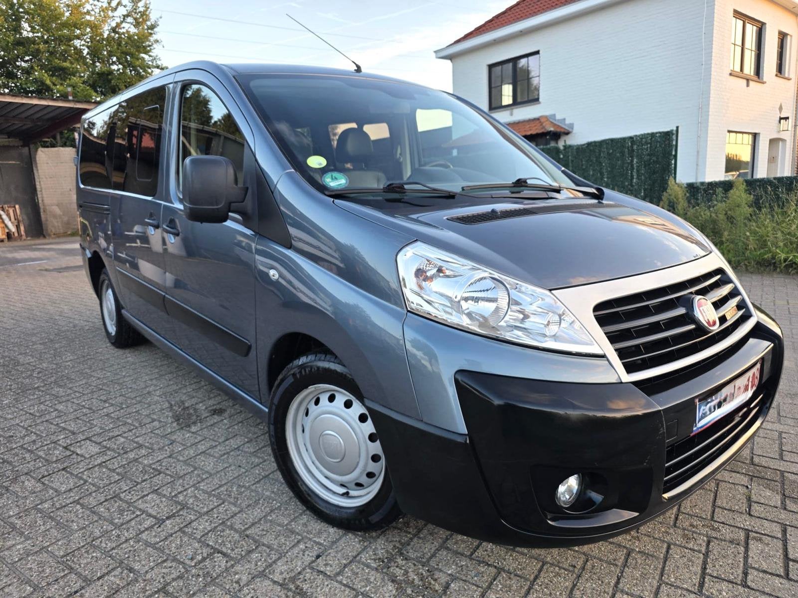 Fiat Scudo 165 Multijet /2.0 Diesel/9 sièges, Cuir, Entreprise, Noir, 5 portes