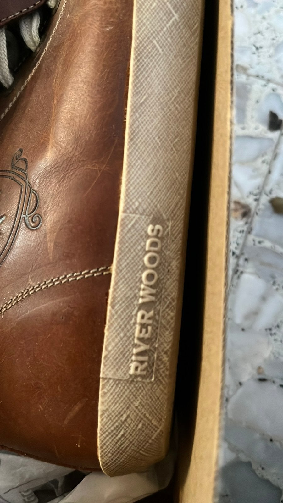 Leren schoenen van riverwoods maat 37, Enlèvement, Comme neuf
