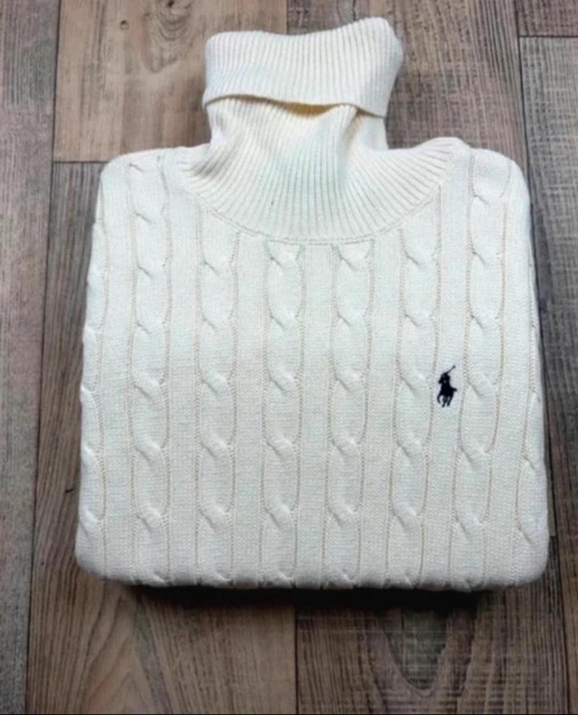 Ralph Lauren maat M turtleneck, Kleding | Dames, Truien en Vesten, Ophalen of Verzenden, Zo goed als nieuw, Maat 38/40 (M), Wit