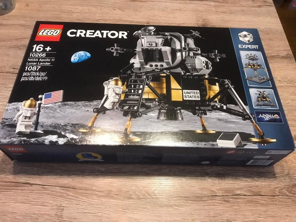 Lego 10266 NASA Apollo 11, atterrisseur lunaire, Instructions incluses, Enlèvement ou Envoi, Lego, Ensemble complet