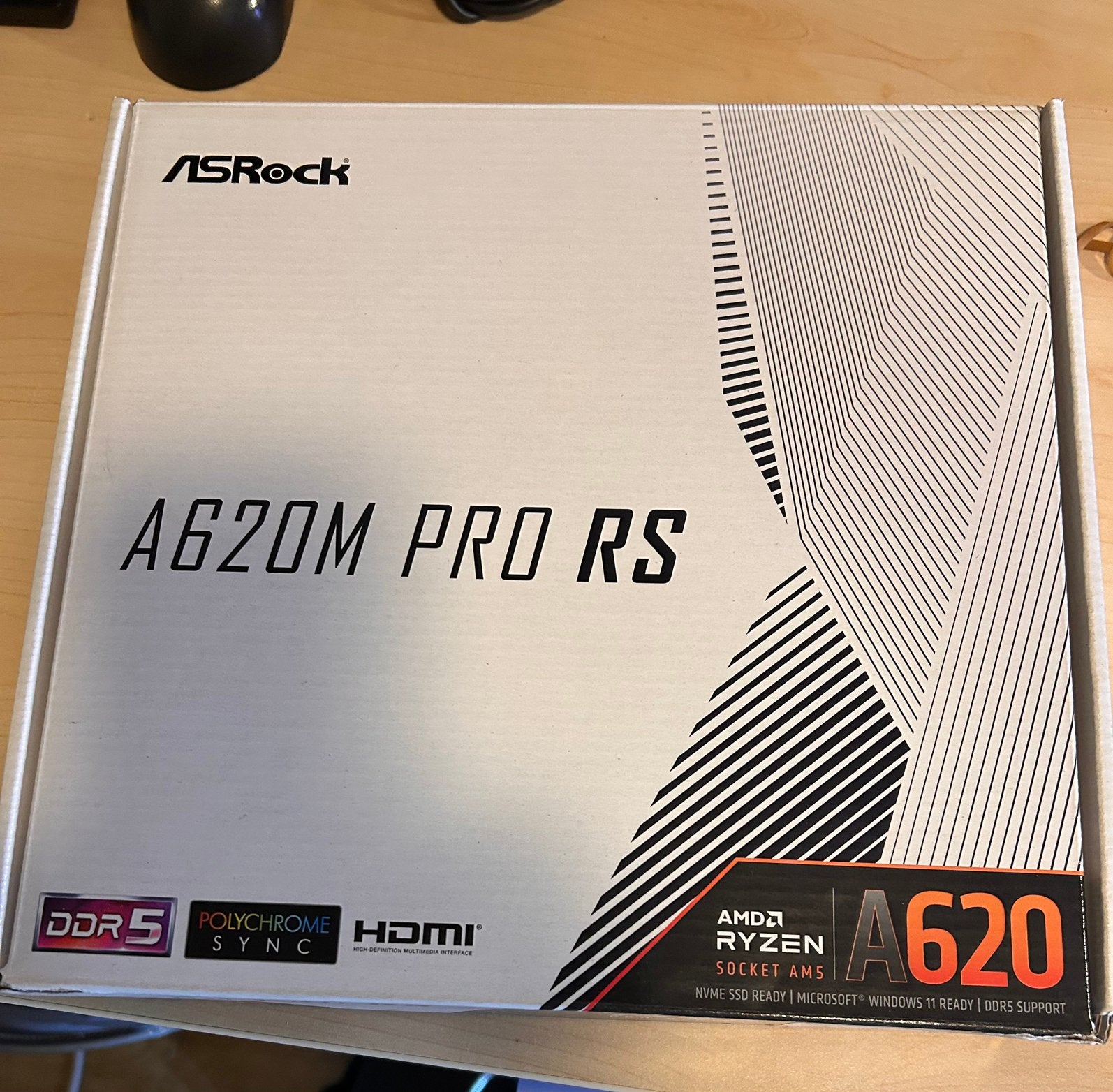Asrock A620 Pro Rs, Computers en Software, Moederborden, Ophalen of Verzenden, Zo goed als nieuw, AMD, DDR5