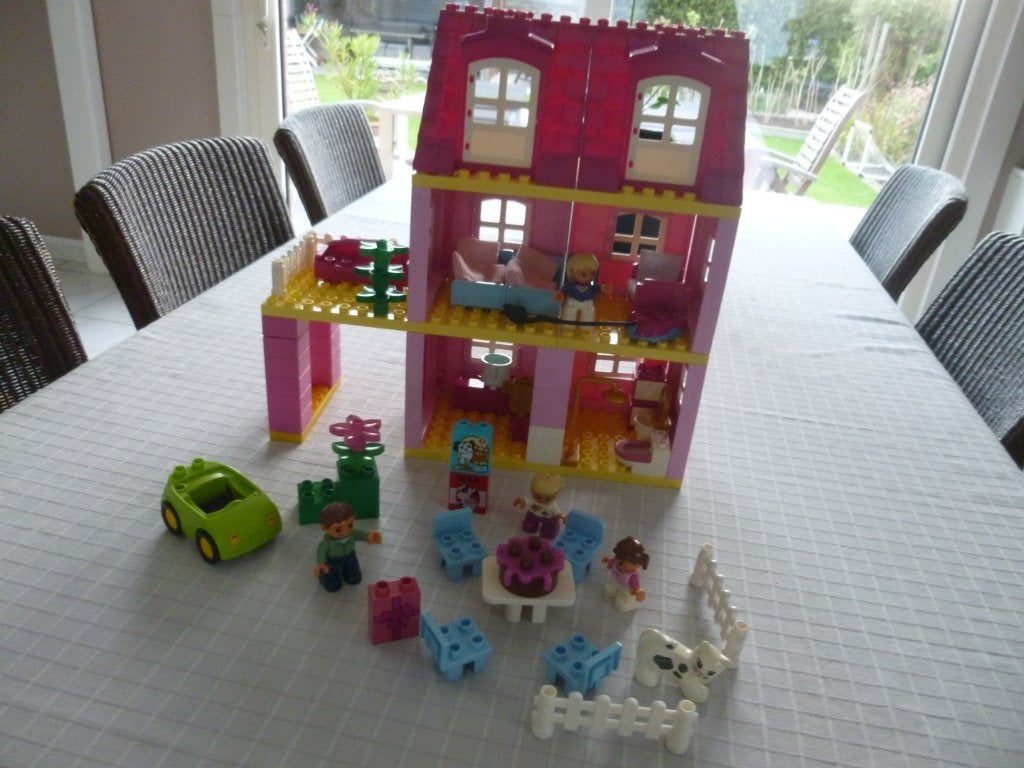 duplo poppenhuis, Kinderen en Baby's, Ophalen of Verzenden, Poppenhuis