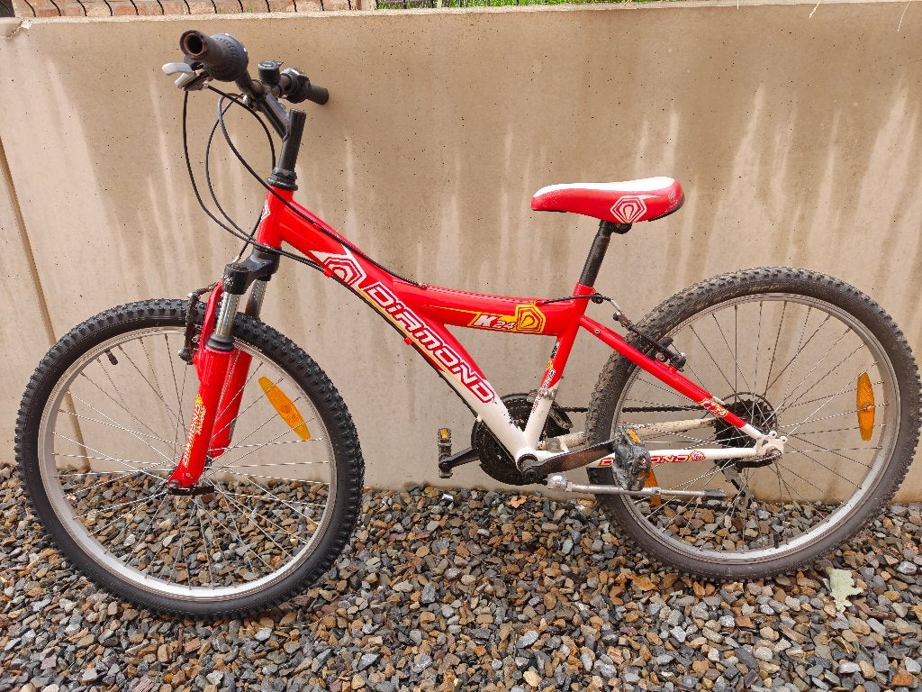 Vélo enfant 24 pouces, Vélos & Vélomoteurs, Frein sur jante, Enlèvement, 20 pouces ou plus, Dialmond