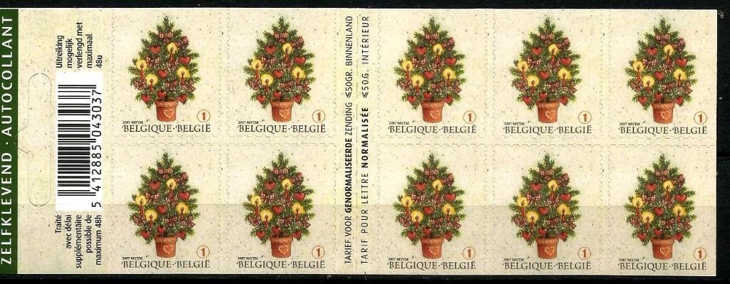 2007 Kerstzegel B 83**, Kerst, Orginele gom, Ophalen of Verzenden, Zonder stempel