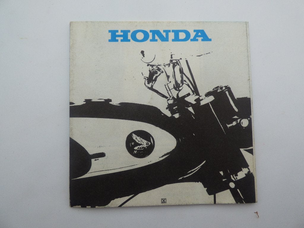 BROCHURE HONDA GAMMA 1967, Enlèvement ou Envoi, Comme neuf
