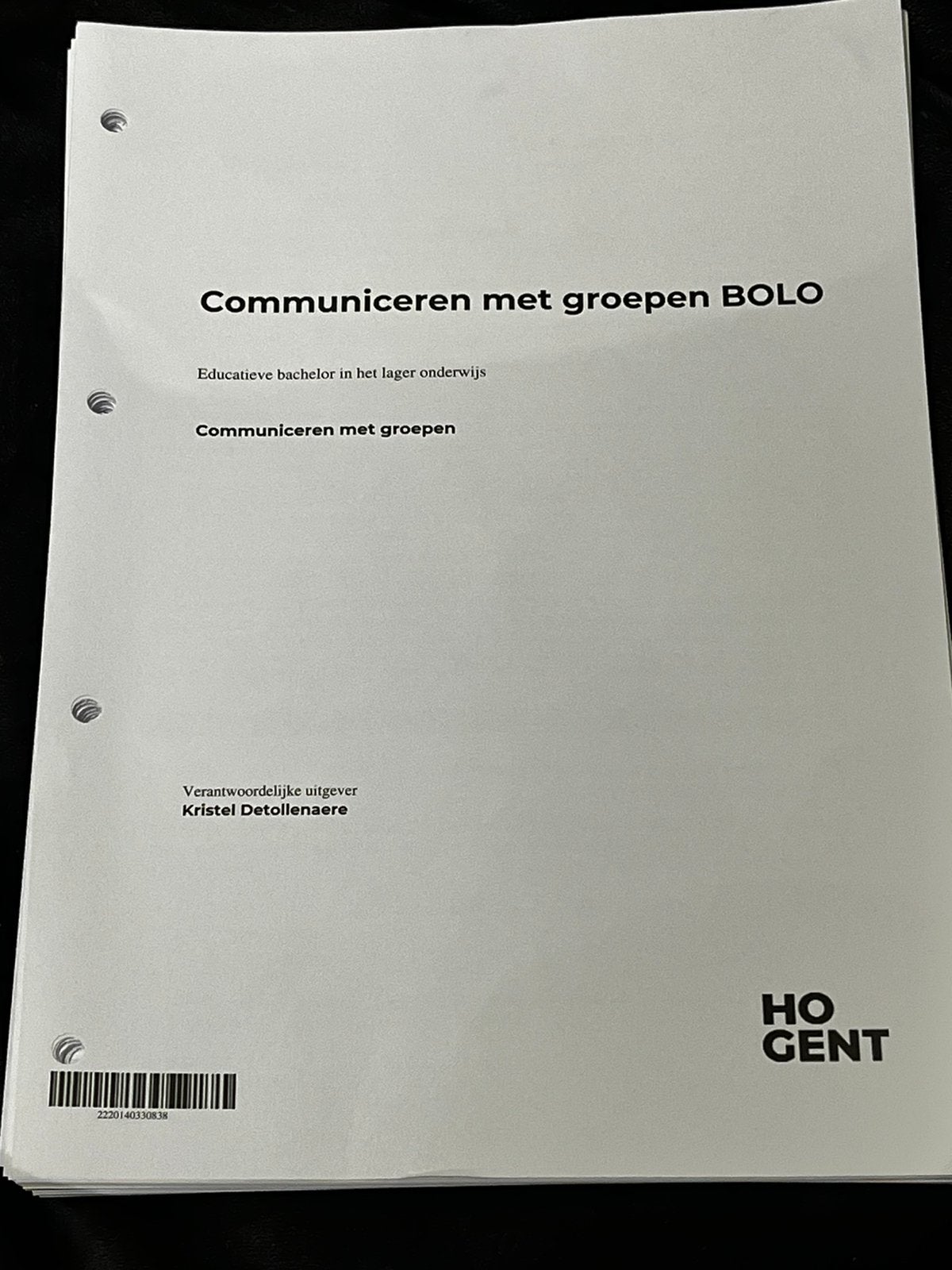 Communiceren mer groepen, Ophalen, Zo goed als nieuw, ASO, Overige vakken