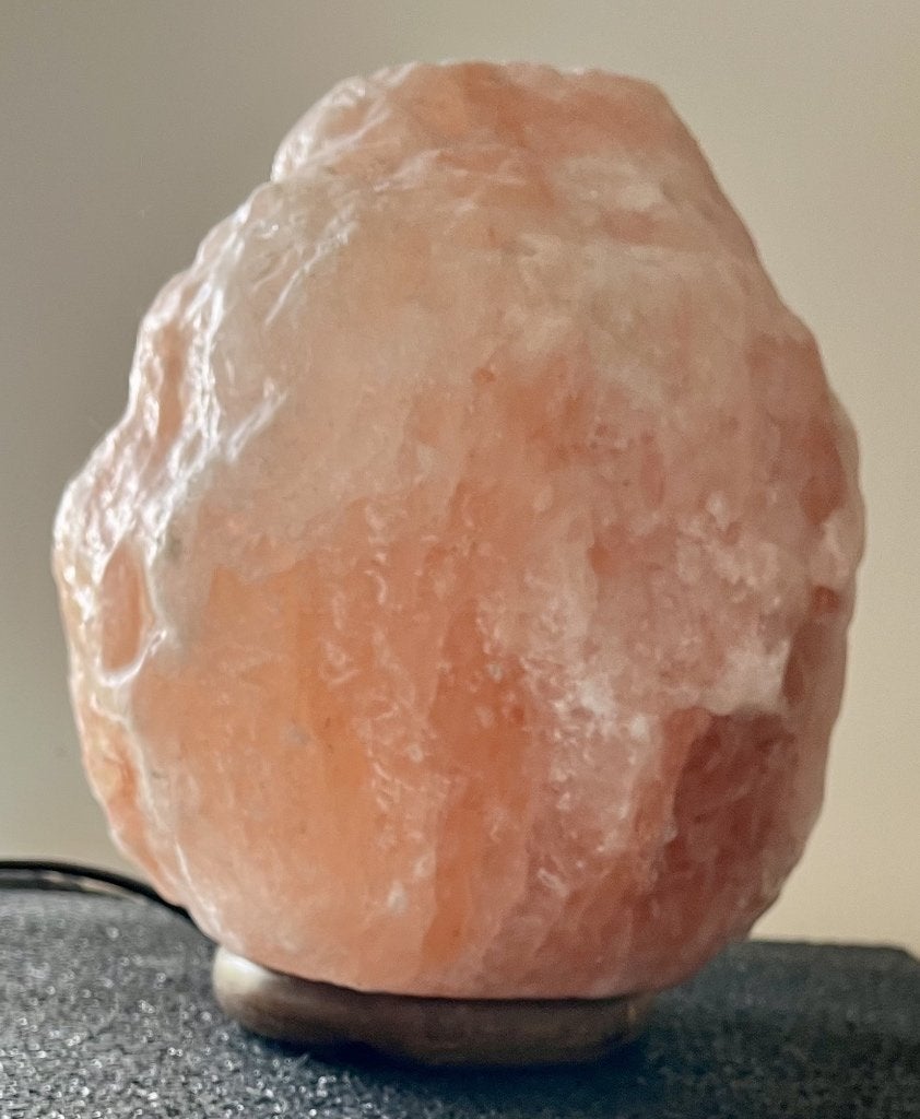 Lampe de sel ( Gros modèle), Matériau naturel, Comme neuf, Enlèvement, 22 cm