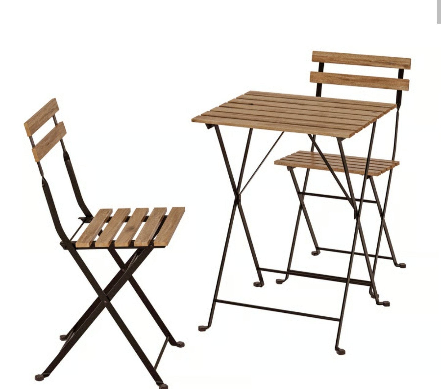 IKEA TÄRNÖ bistroset (tafel en 2 stoelen), Ophalen, Zo goed als nieuw