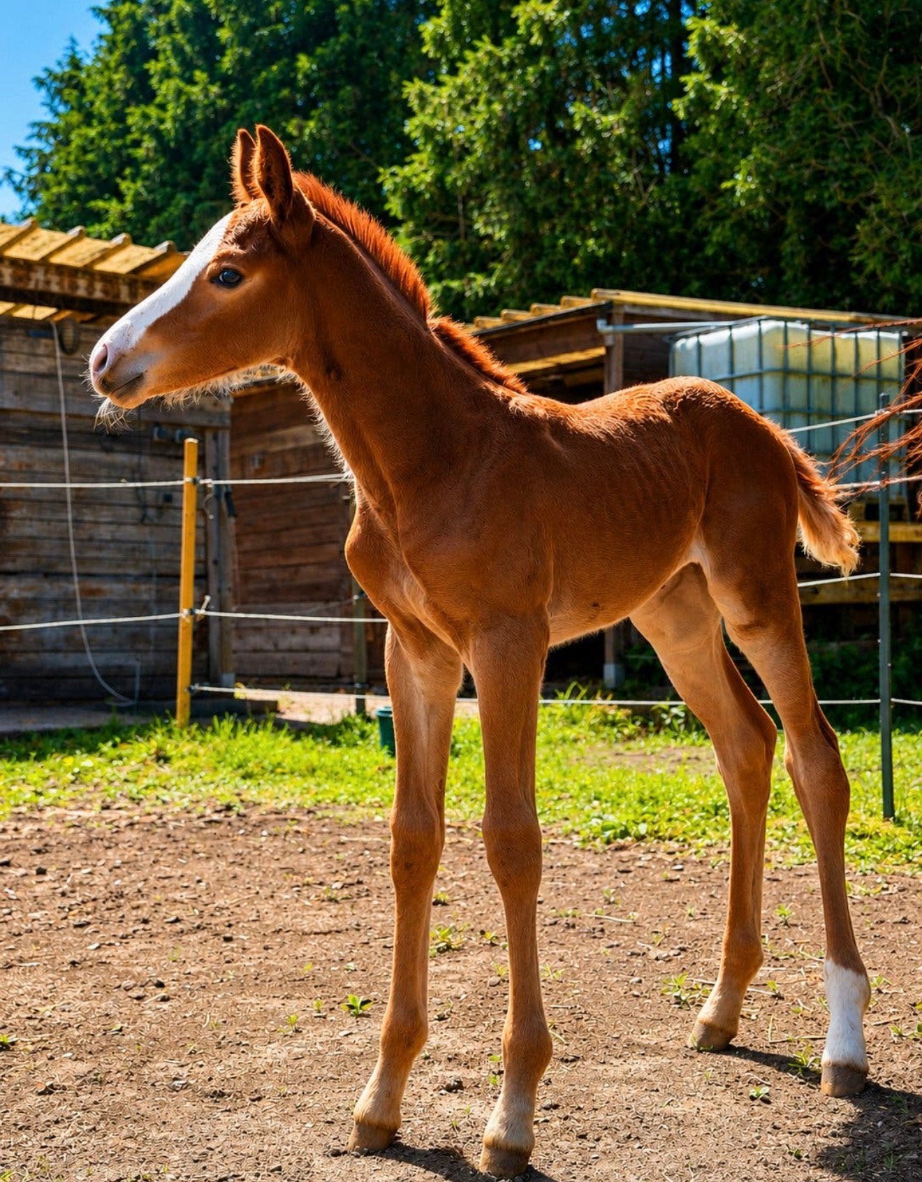 Pouliche bwp, Animaux & Accessoires, Avec pedigree, Ne s'applique pas, 0 à 2 ans, Cheval de saut