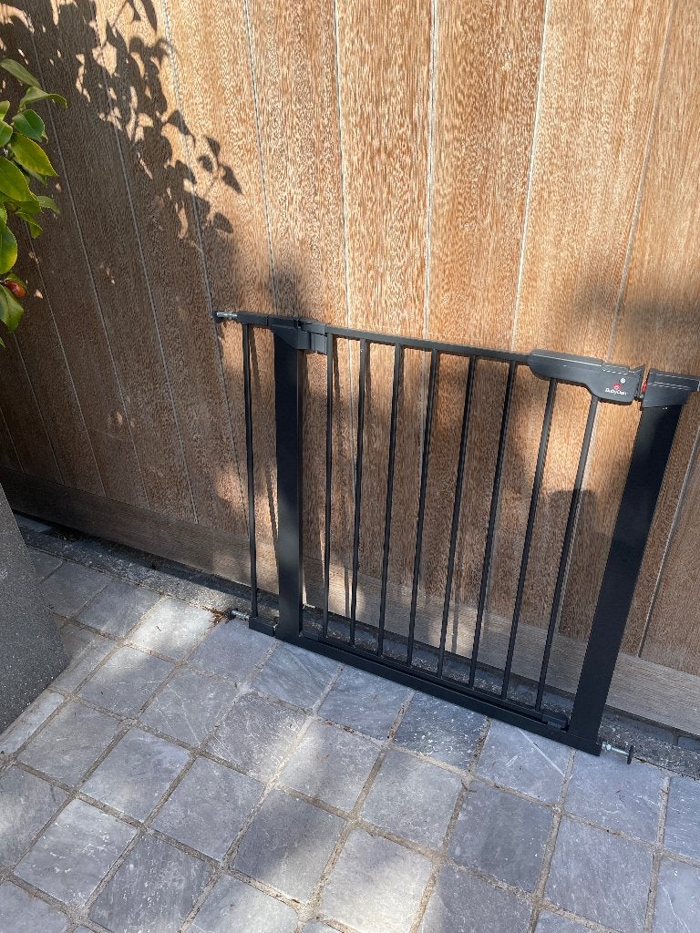 Veiligheidshekje trap, Kinderen en Baby's, Traphekjes, Ophalen, Zo goed als nieuw, Aluminium, Klemhekje