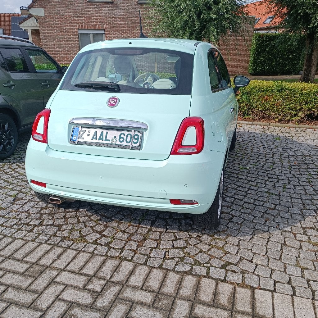 fiat 500,1,2 motor benzine,10/2019,43874km, Auto's, Fiat, Voorwielaandrijving, 4 zetels, Stof, 4 cilinders