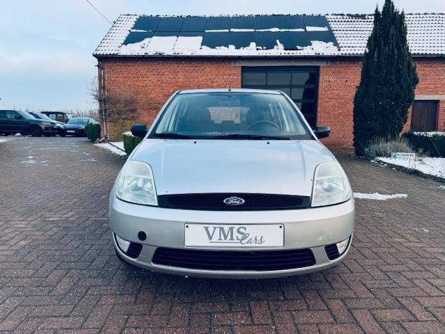 Ford Fiesta 1.4 Benzine * Garantie * Airco *, Auto's, Stof, Zwart, 4 cilinders, 5 deurs