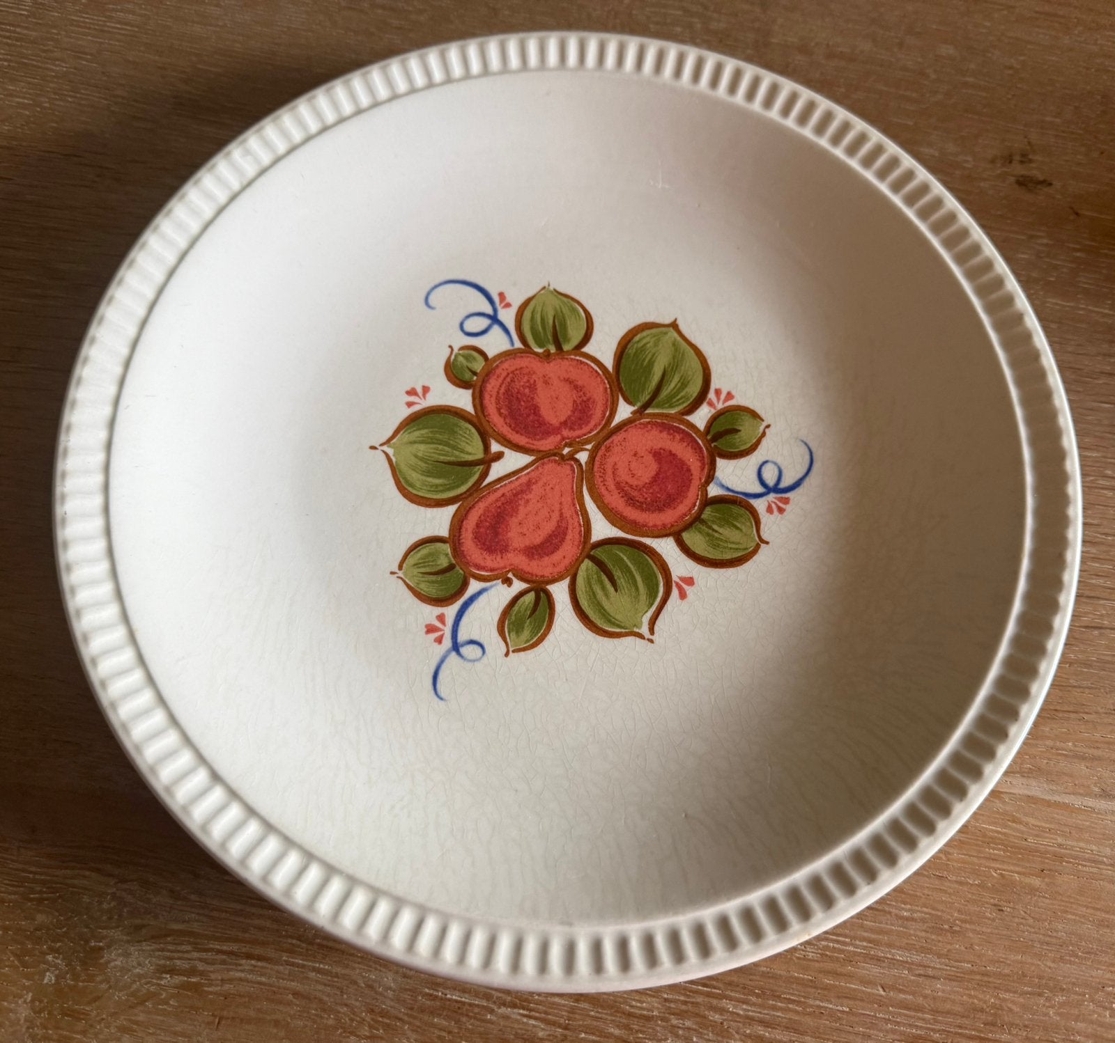 Assiette Boch Delta Vian, Enlèvement