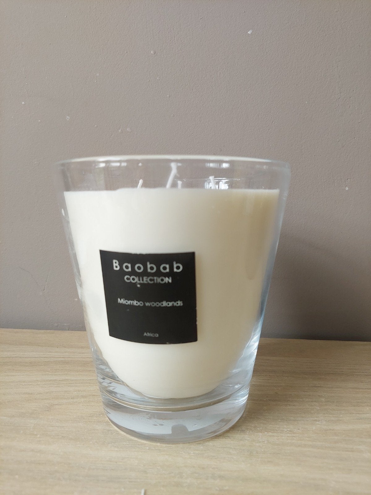Bougie Baobab, Maison & Meubles, Enlèvement, Cire, Bougie