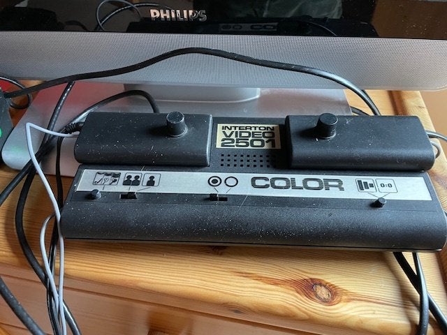 Interton 2501 vintage gameconsole, Ophalen of Verzenden, Interton