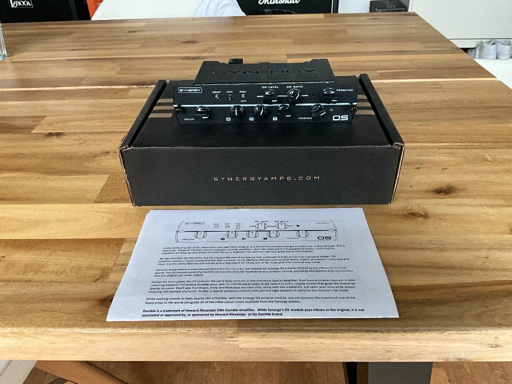 Synergy OS (overdrive spécial), Enlèvement ou Envoi, Utilisé, Guitare, Moins de 50 watts