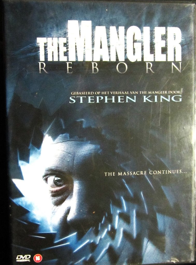DVD STEPHEN KING- HORROR- THE MANGLER REBORN, CD & DVD, Enlèvement ou Envoi, Anglais, Tous les âges, Néerlandais