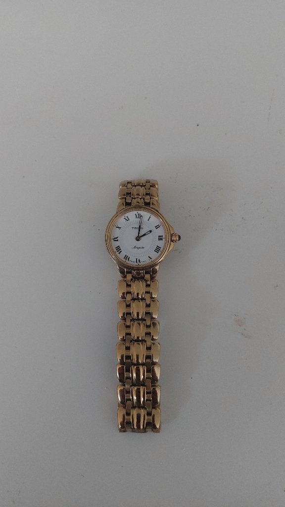 Horloge, Montre-bracelet, Avec chaîne, Tissot, Enlèvement