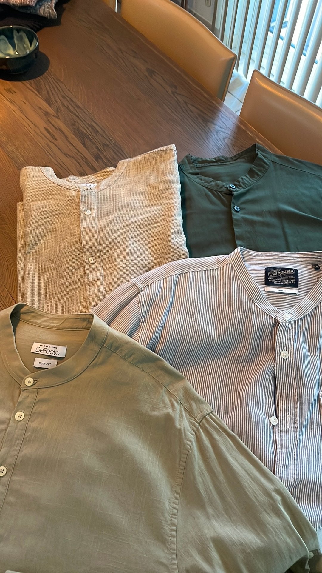 Hemden 4 stuks maat XL, Ophalen, Zo goed als nieuw, Maat 56/58 (XL)