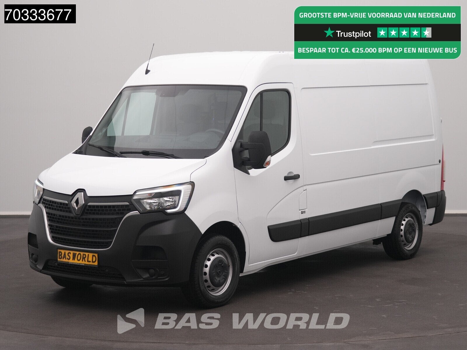 Renault Master 135PK L2H2 Airco Cruise Parkeersensoren BPM V, Auto's, Bestelwagens en Lichte vracht, 135 pk, Stof, Gebruikt, Euro 6