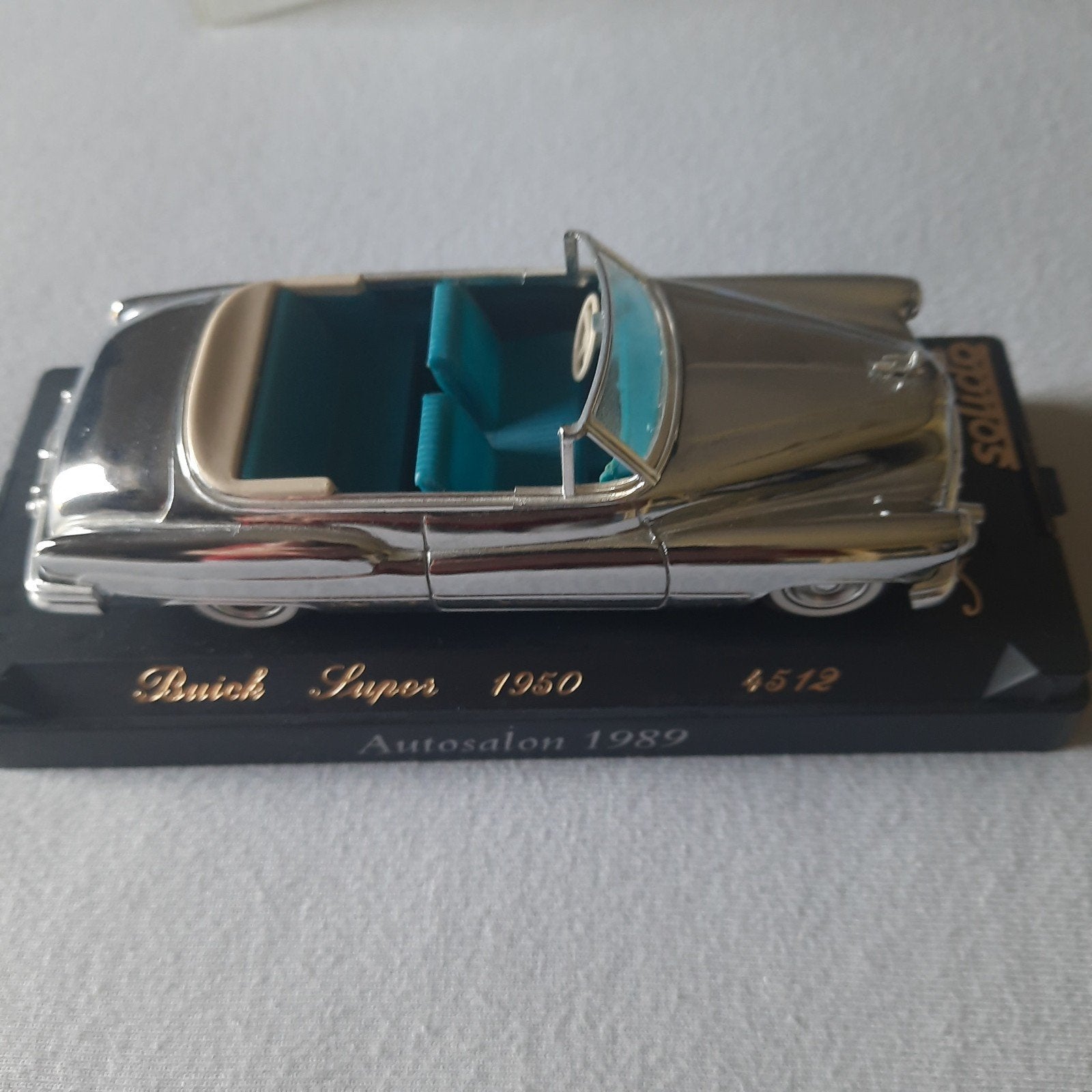SOLIDO 1:43*CHROME*nr.4512*BUICK SUPER 1950*Ltd.Ed. certif., Ophalen, Nieuw, Auto, Solido