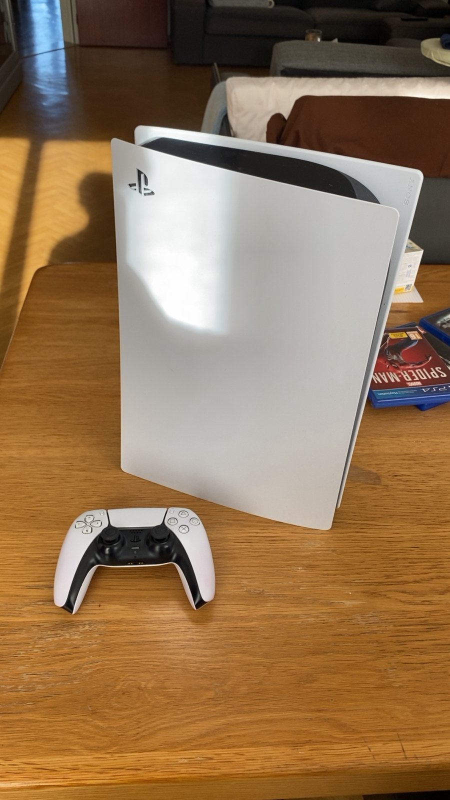 Playstation 5 met disc te koop met paar games, Games en Spelcomputers, Ophalen, Nieuw, Playstation 5