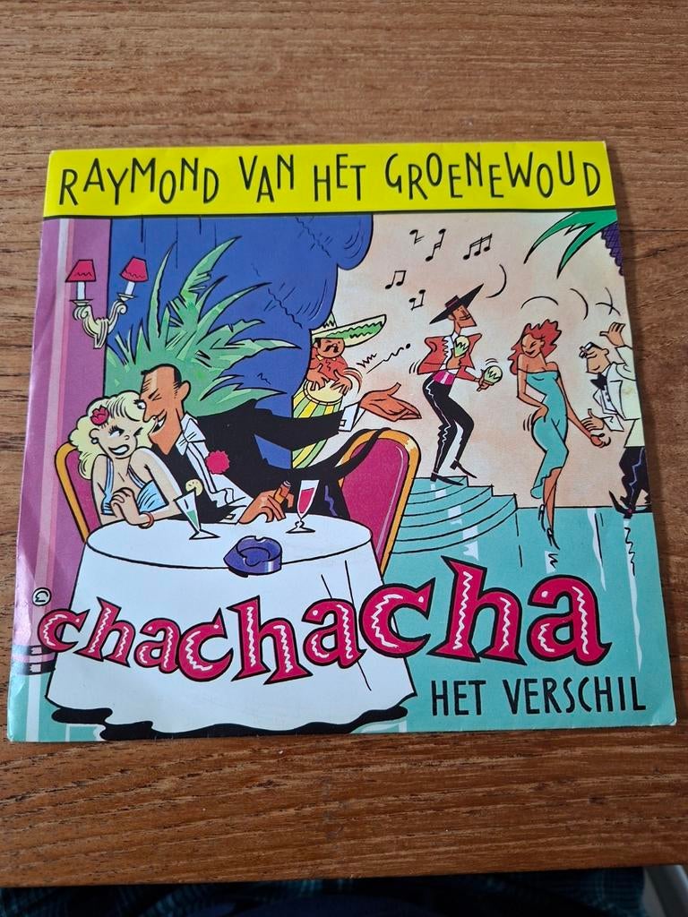 Single Raymond van het Groenewoud, Chacha, 1981, Gebruikt, 7 inch, Ophalen of Verzenden, Nederlandstalig