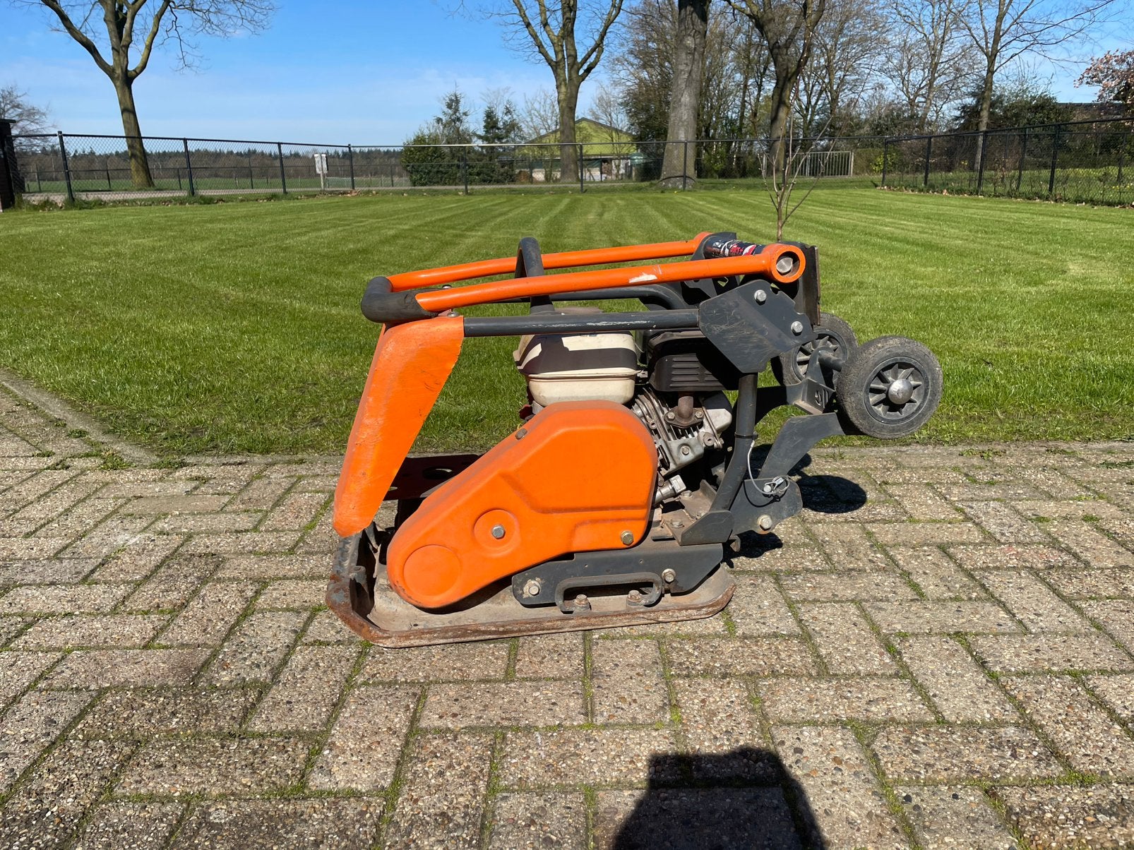Belle trilplaat 85 kg honda motor, Enlèvement, Utilisé