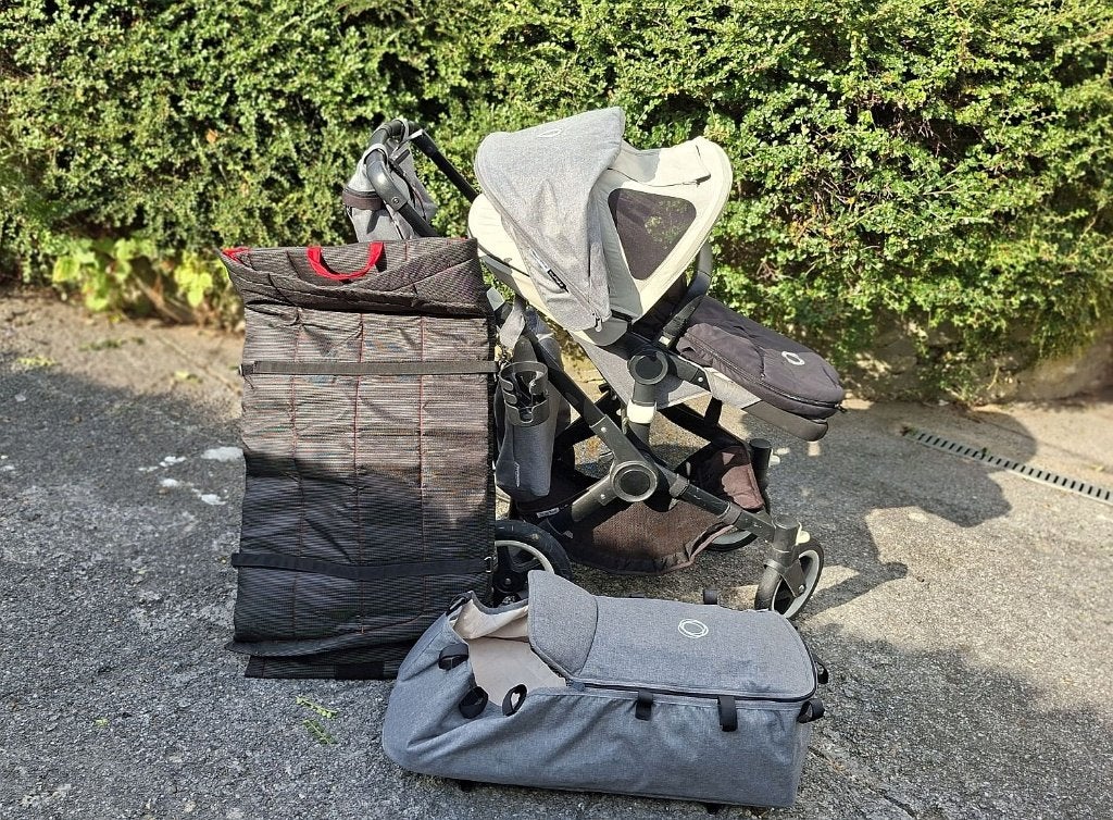 Poussette Bugaboo Buffalo Gris Chiné + Pack Accessoires, Enfants & Bébés, Poussettes & Combinaisons, Pneus, Bugaboo, Comme neuf