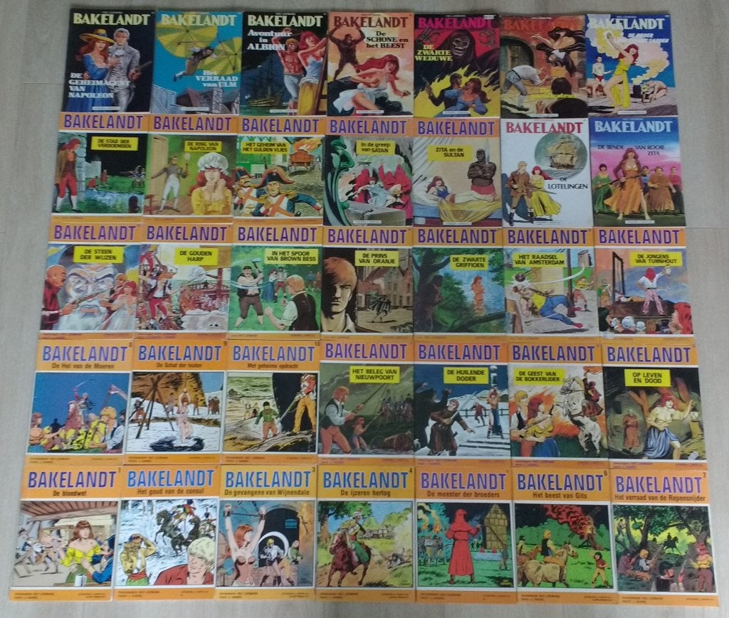 Bakelandt: 36 strips, Enlèvement